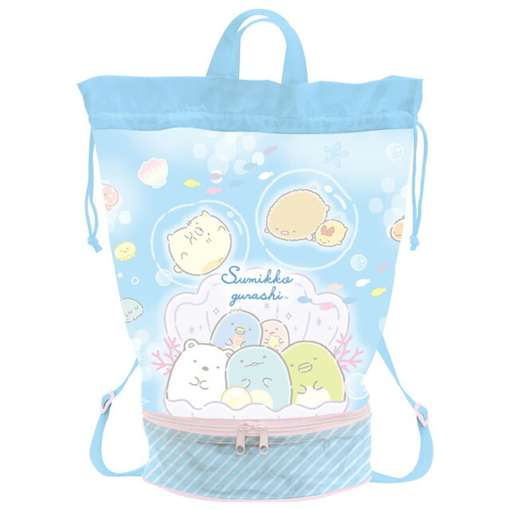サンエックス すみっコぐらし うみっコラグーン サマーグッズ プールバッグ（リュック） BV46602 220g