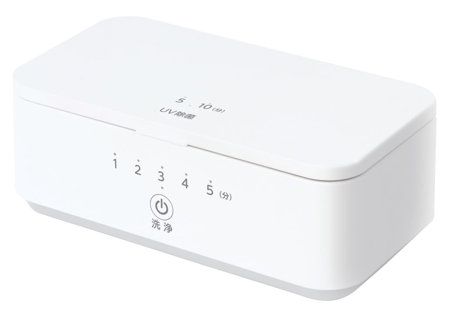 ゼピール UV除菌＆超音波洗浄器 ホワイト DVS‐H600L 1台