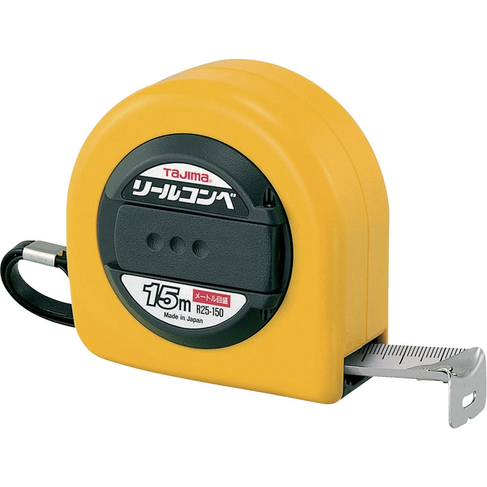 タジマ リールコンベ 15m メートル目盛 ブリスター メーカー直送 ▼返品・キャンセル不可【他商品との同時購入不可】