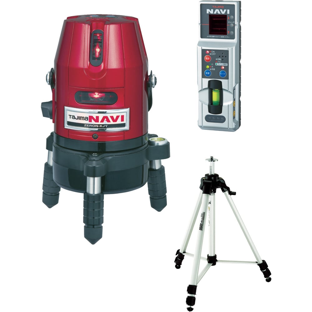 タジマ レーザー墨出器 NAVIゼロ KJY 三脚セット メーカー直送 ▼返品・キャンセル不可【他商品との同時購入不可】