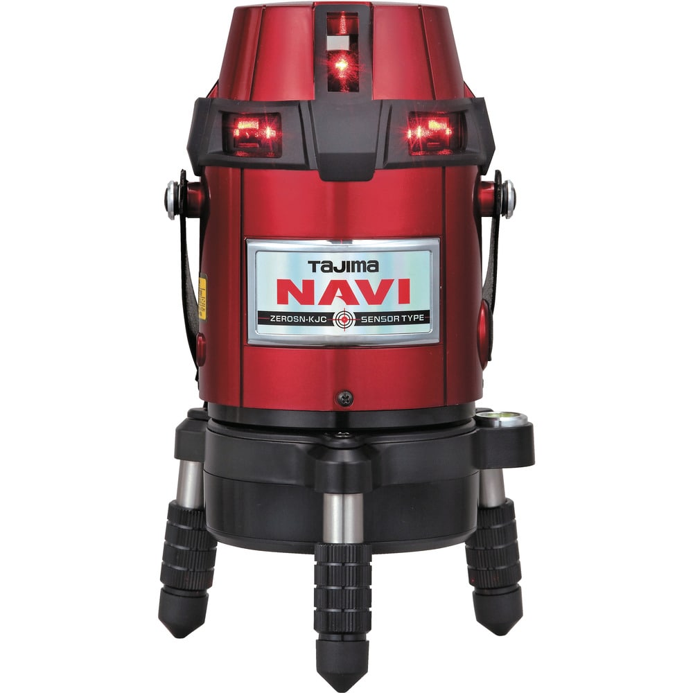 タジマ レーザー墨出器 NAVIゼロセンサーKJC 三脚セット 【直送品】 返品・キャンセル・他商品と同時購入は不可