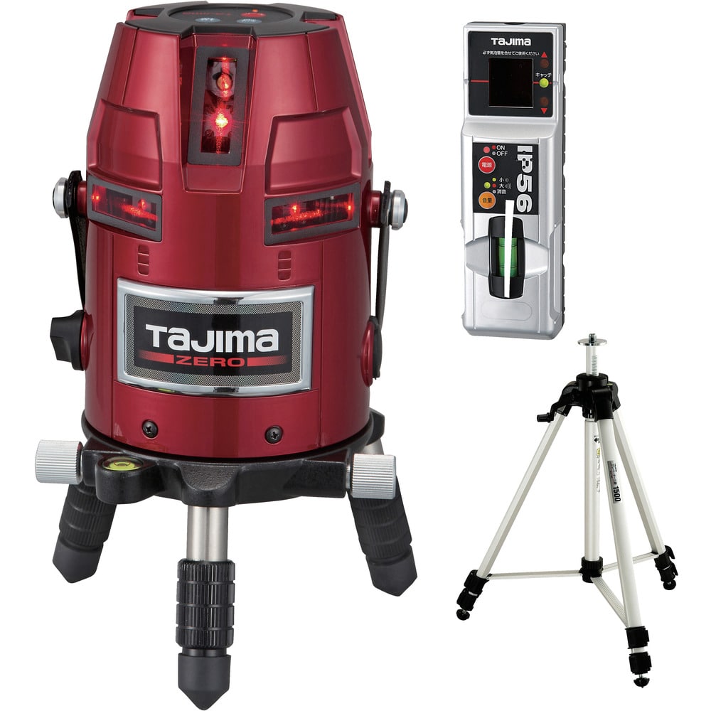 タジマ レーザー墨出器 ゼロKJC 受光器・三脚セット メーカー直送 ▼返品・キャンセル不可【他商品との同時購入不可】