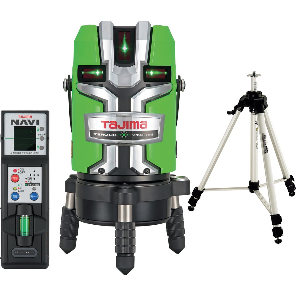 タジマ NAVIゼロジーセンサーKJC 三脚セット メーカー直送 ▼返品・キャンセル不可【他商品との同時購入不可】