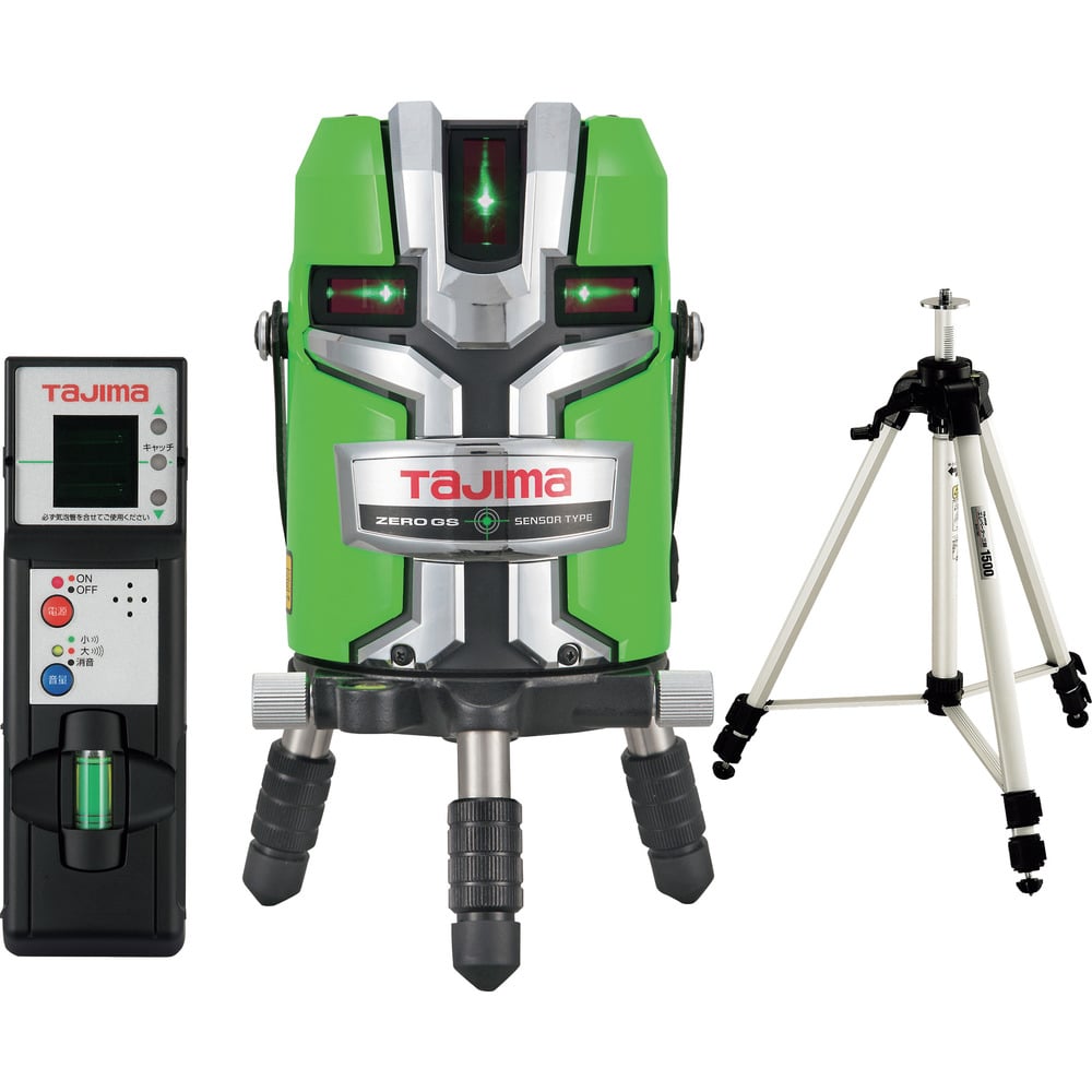 タジマ レーザー墨出器 ゼロジーセンサーKJC 三脚セット メーカー直送 ▼返品・キャンセル不可【他商品との同時購入不可】