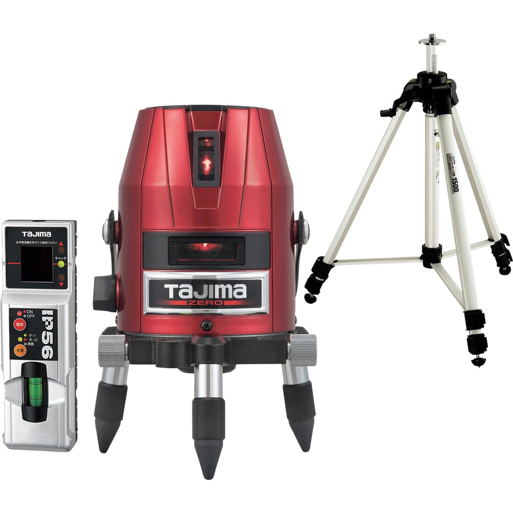 ZEROKYRSET タジマ ゼロKYR 受光器・三脚セット メーカー直送 ▼返品・キャンセル不可【他商品との同時購入不可】