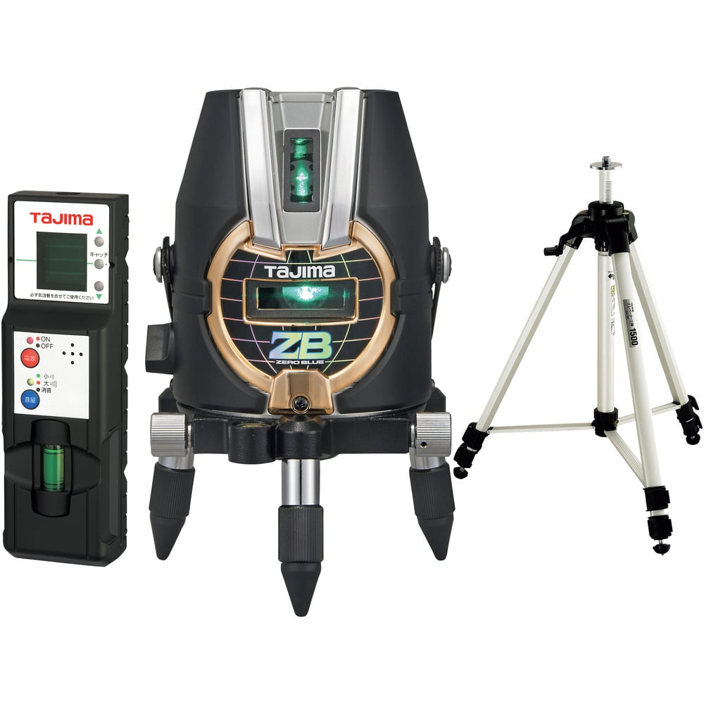 タジマ ZERO BLUE-KYR 受光器・三脚セット メーカー直送 ▼返品・キャンセル不可【他商品との同時購入不可】