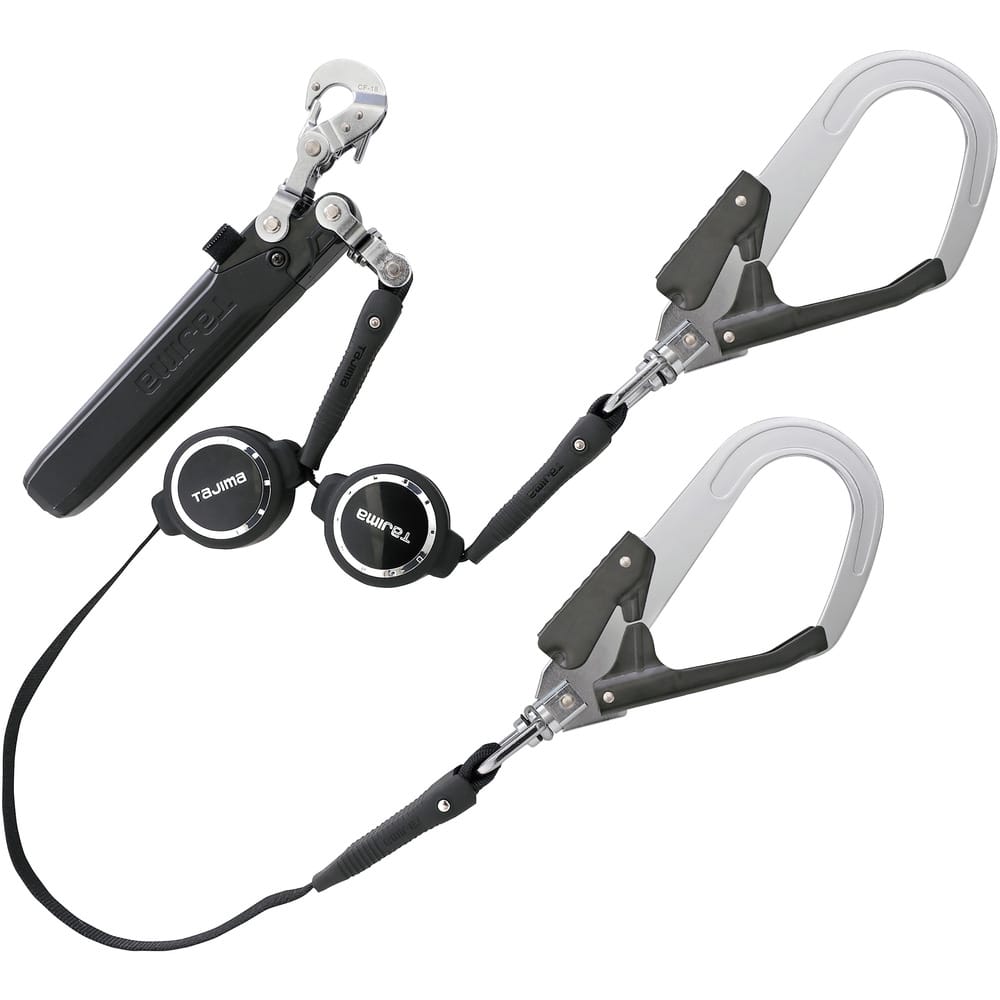 タジマ ハーネス用ランヤードER150 ダブル L2 メーカー直送 ▼返品・キャンセル不可[他商品との同時購入不可]