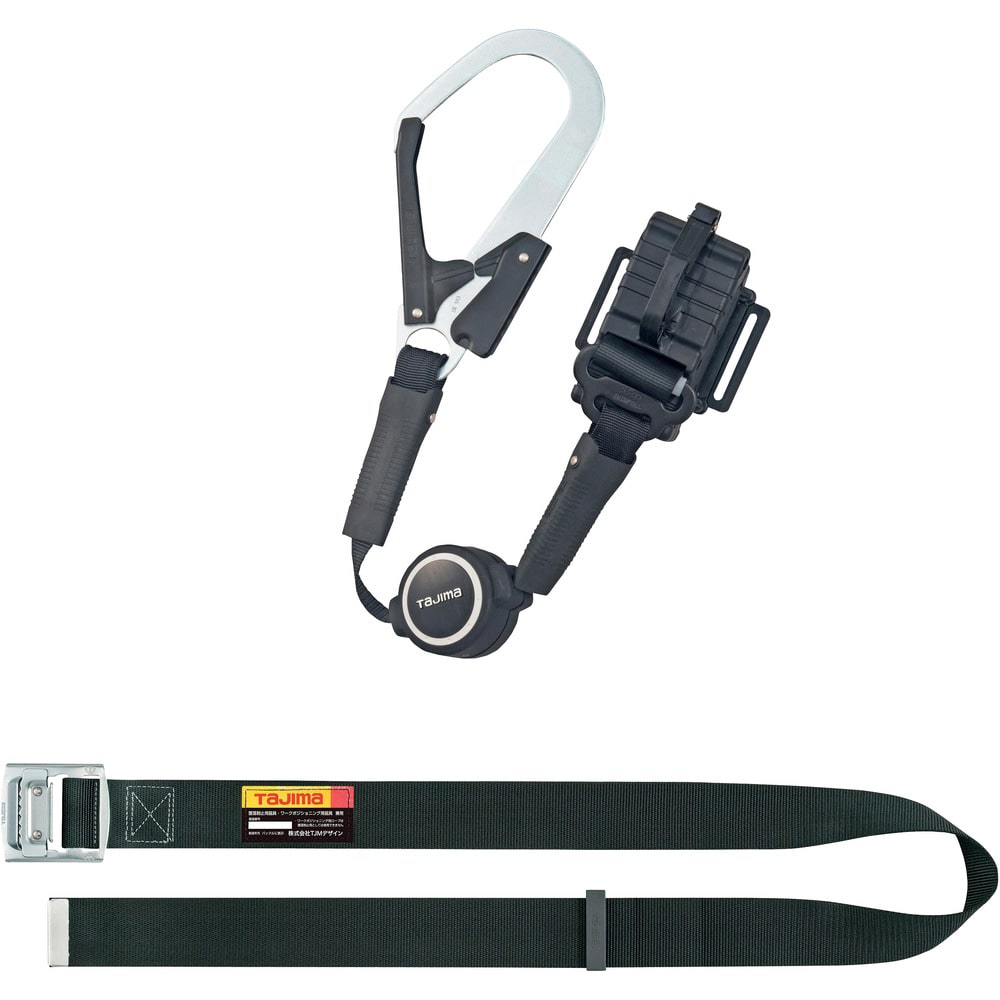 タジマ 胴ベルト用 ER150縦型L1 スチールベルトLセット メーカー直送 ▼返品・キャンセル不可[他商品との同時購入不可]
