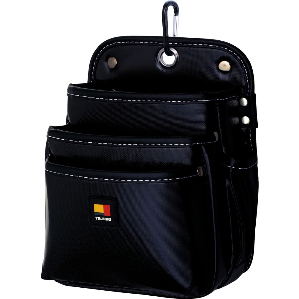 SFKBN3L2H タジマ 着脱式腰袋 3段大 ツインフック メーカー直送 ▼返品・キャンセル不可【他商品との同時購入不可】
