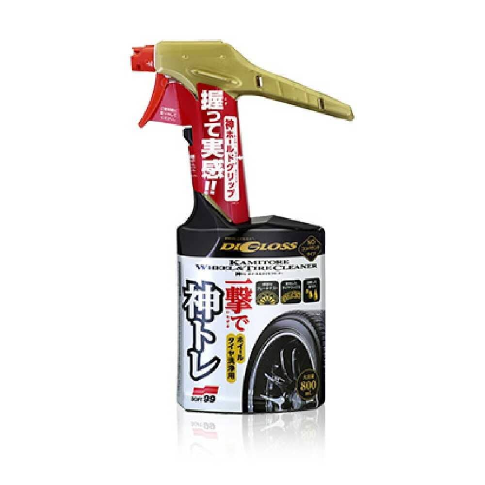 ソフト99 ディグロス  神トレホイール＆タイヤクリーナー 02098 800ml（タイヤとホイール約20本分）