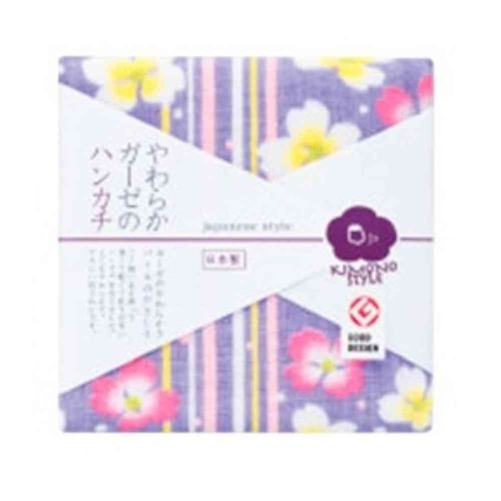 日繊商工 ジャパニーズスタイル はなあかり ハンカチ 1枚