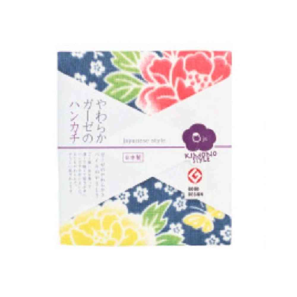 日繊商工 ジャパニーズスタイル 花衣 ハンカチ 1枚