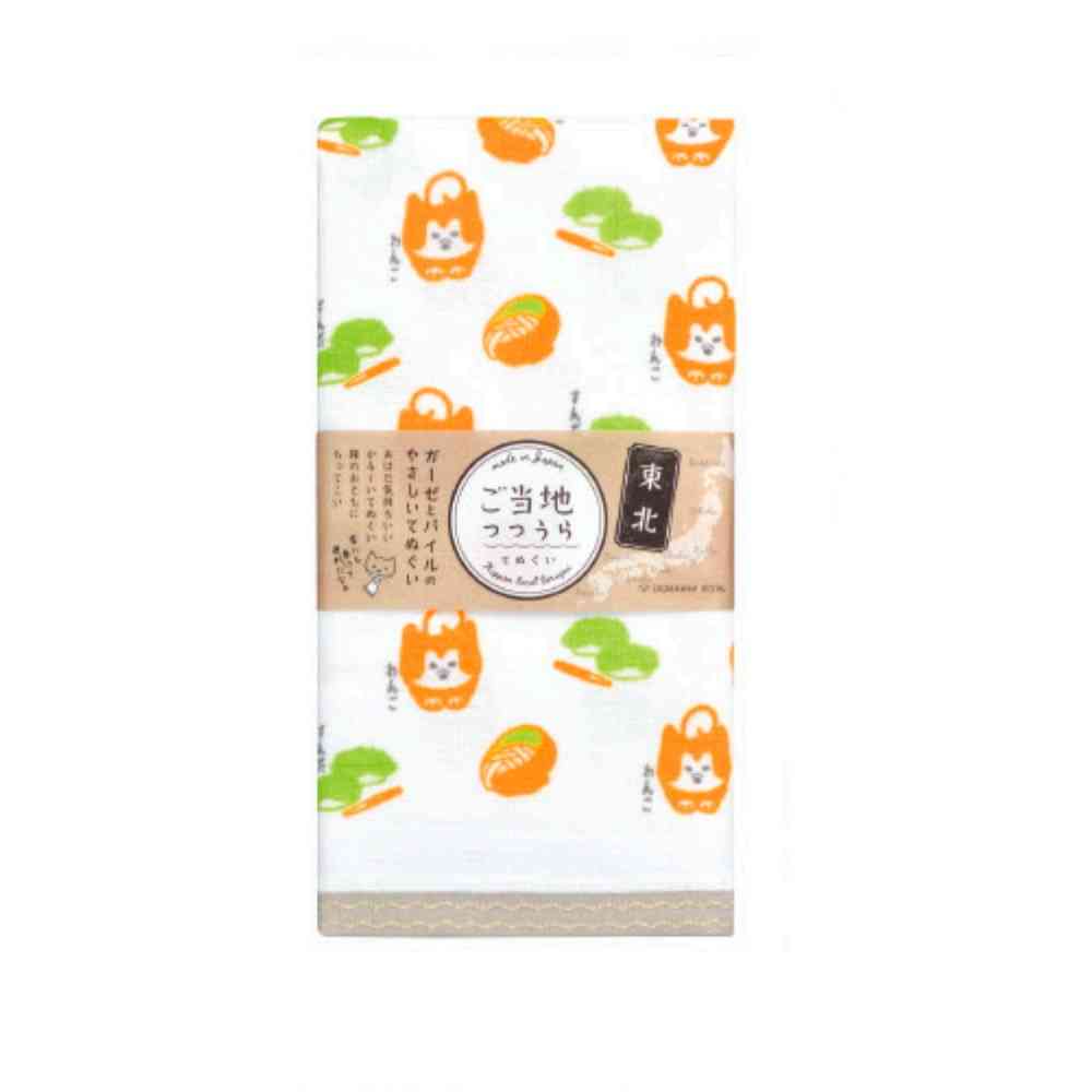 日繊商工 ジャパニーズスタイル ご当地つつうら てぬぐい 東北2 1枚