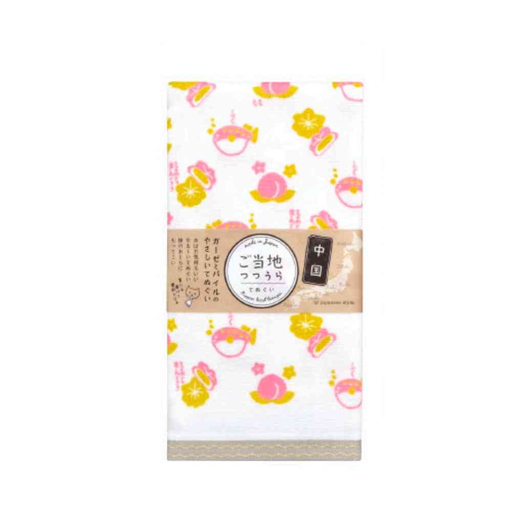 日繊商工 ジャパニーズスタイル ご当地つつうら てぬぐい 中国2 1枚