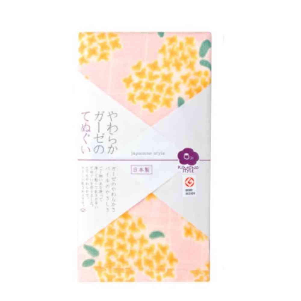 日繊商工 ジャパニーズスタイル 金木犀 てぬぐい 1枚