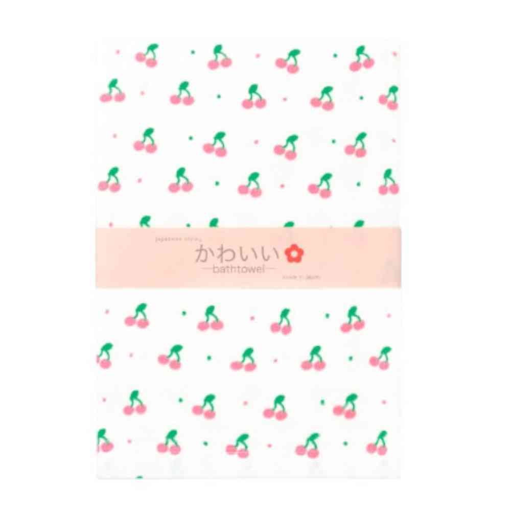 日繊商工 ジャパニーズスタイル チェリー バスタオル 1枚