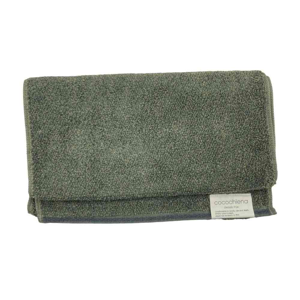 日繊商工 ココチエナ2 バスタオル ダークグリーン 1枚