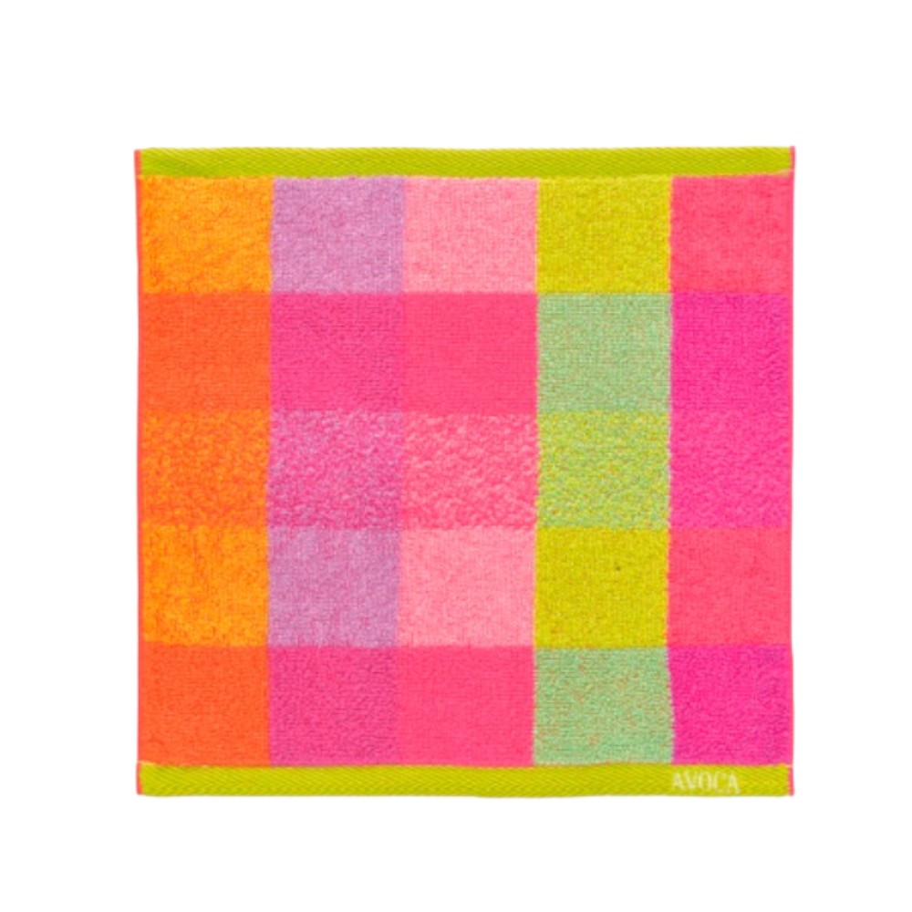 日繊商工 AVOCA スロウ2 タオルチーフ ピンク 1枚