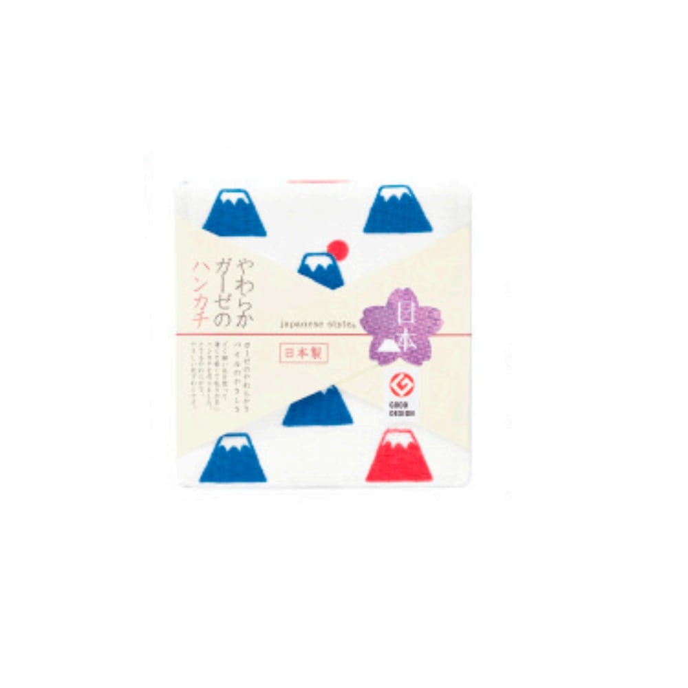 日繊商工 ジャパニーズスタイル まめふじ ハンカチ 1枚