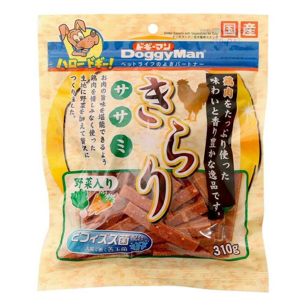 ドギーマン きらりササミ 野菜入り 310g