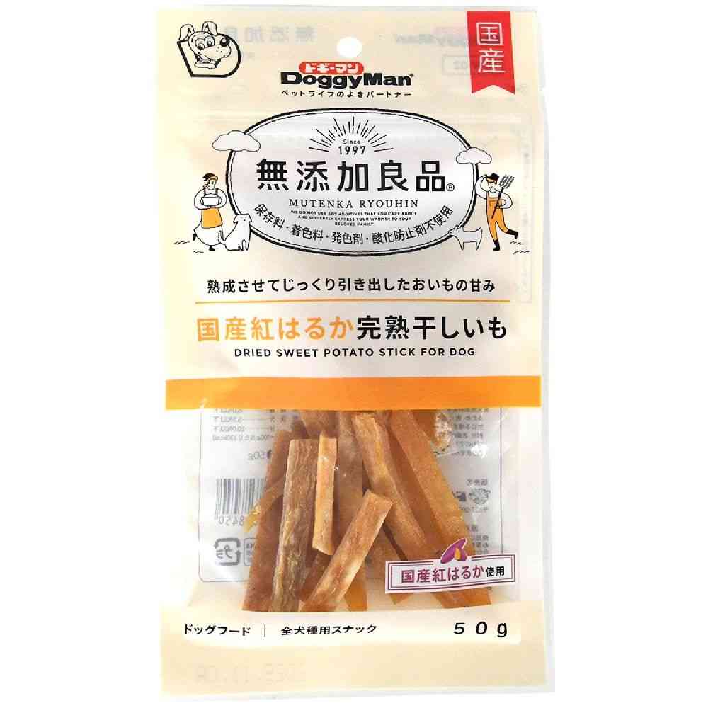 ドギーマン 無添加良品 国産紅はるか干しいも