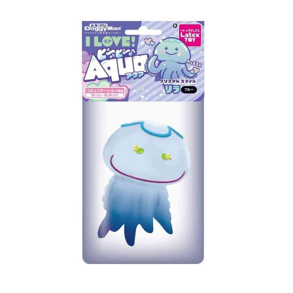 ドギーマン I LOVE ピーピーアクア リラ ブルー