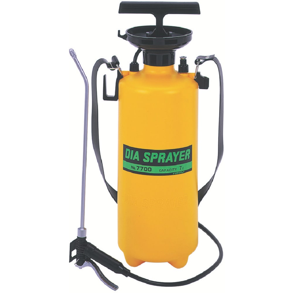 FURUPLA ダイヤスプレー プレッシャー式噴霧器 7リッター メーカー直送 ▼返品・キャンセル不可【他商品との同時購入不可】