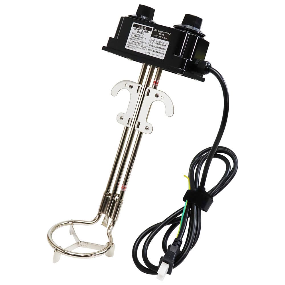 バケツヒーター 温調・TM BH-1000WTC-FJ メーカー直送 ▼返品・キャンセル不可【他商品との同時購入不可】