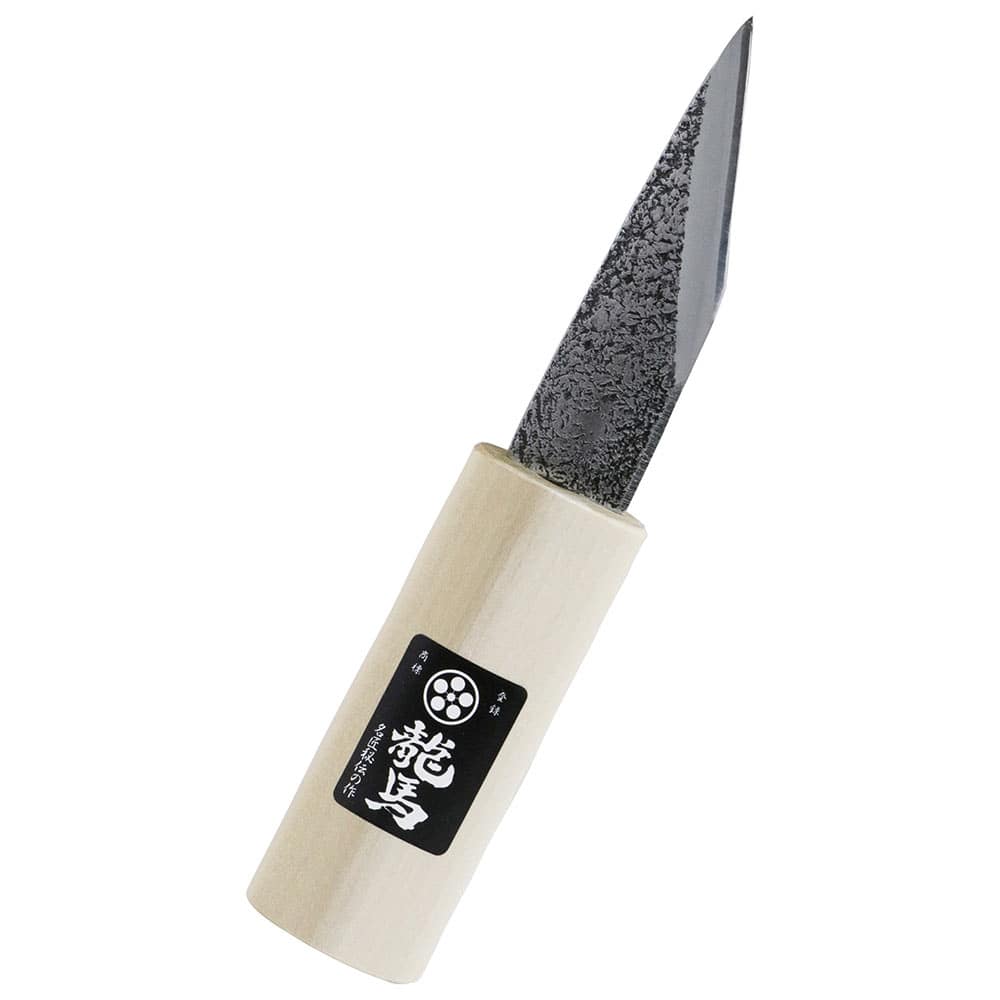 横手小刀 サック付き 90MM 【直送品】 返品・キャンセル・他商品と同時購入は不可