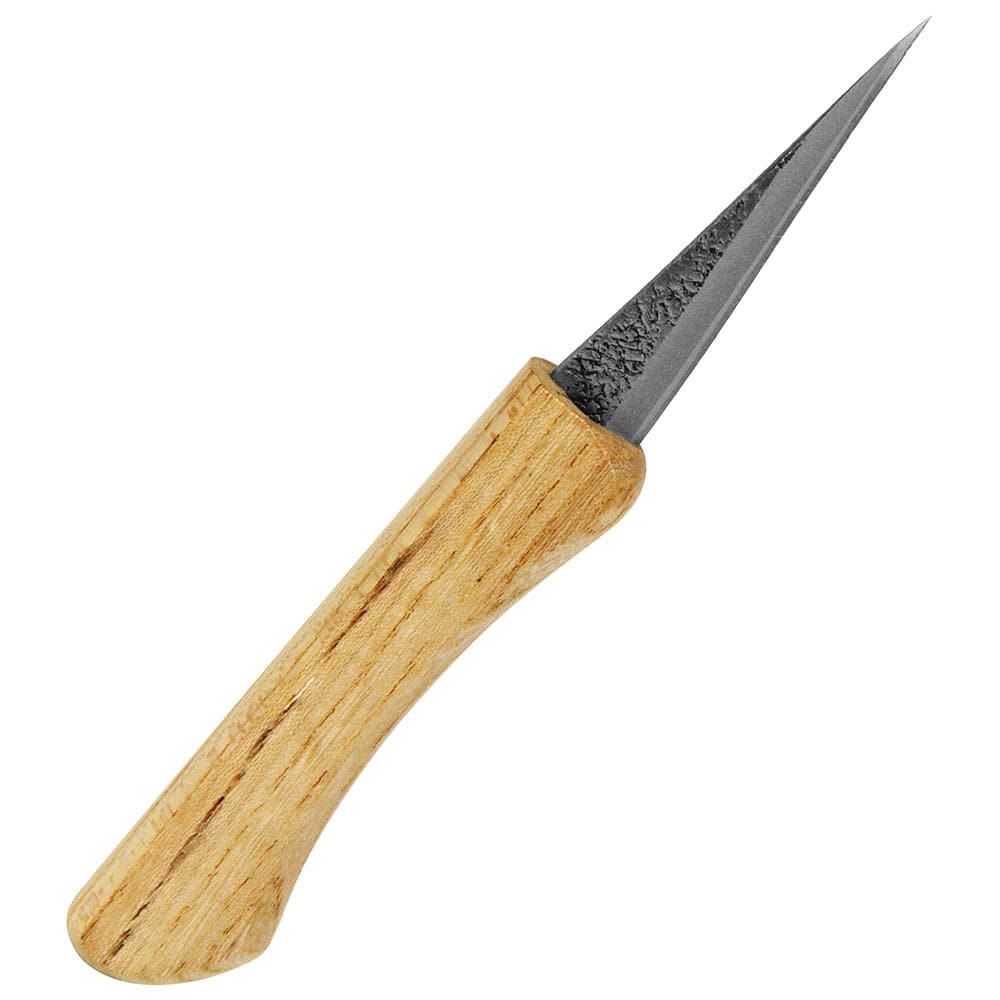 細工用小刀 サック付 先細 【直送品】 返品・キャンセル・他商品と同時購入は不可