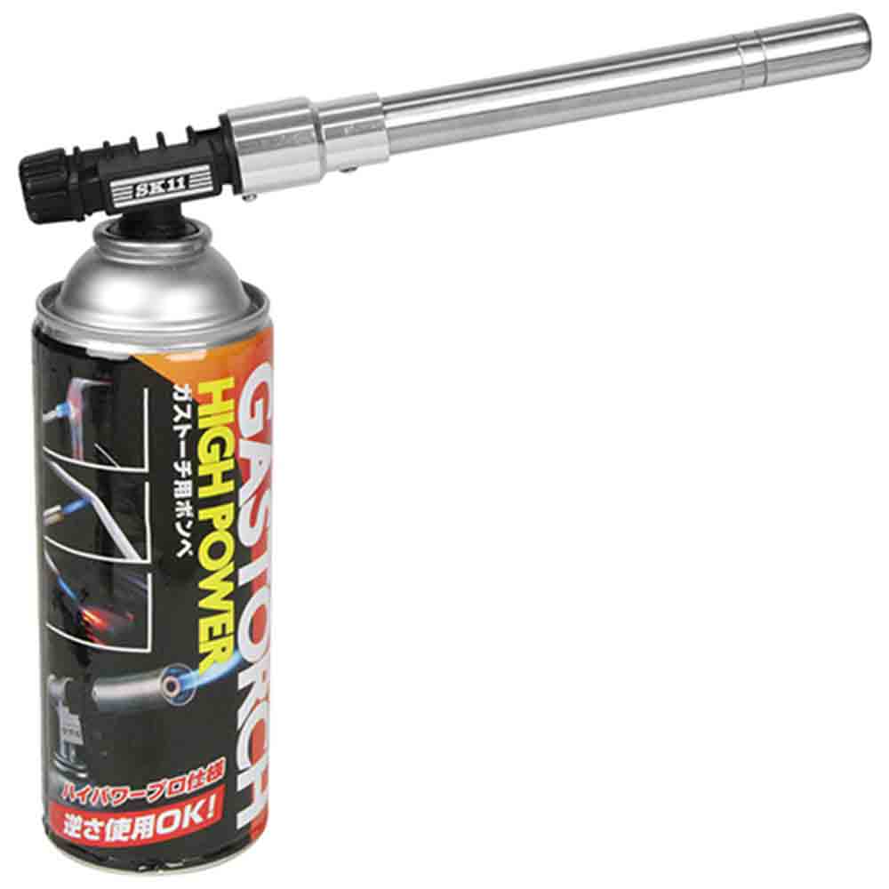 ガストーチ ロング ST350SLボンベ付 メーカー直送 ▼返品・キャンセル不可【他商品との同時購入不可】