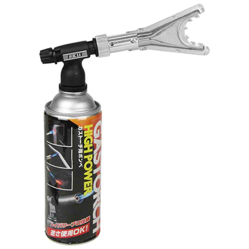 ガストーチ スーパーリング ST450SRボンベ付 メーカー直送 ▼返品・キャンセル不可【他商品との同時購入不可】