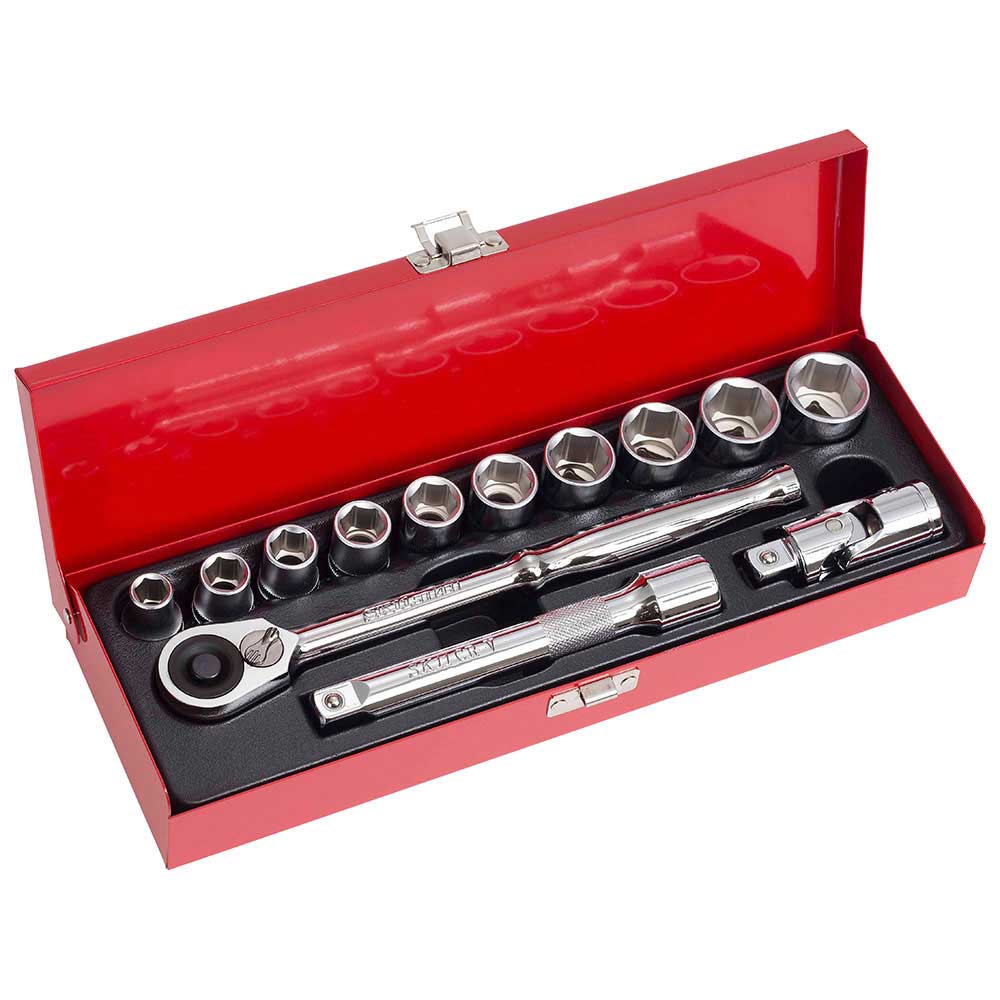 1/2ソケットレンチセット TS-413M 13PCS メーカー直送 ▼返品・キャンセル不可【他商品との同時購入不可】