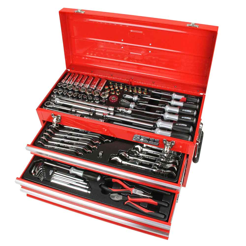 整備工具セット レッド SST-16133RE メーカー直送 ▼返品・キャンセル不可【他商品との同時購入不可】