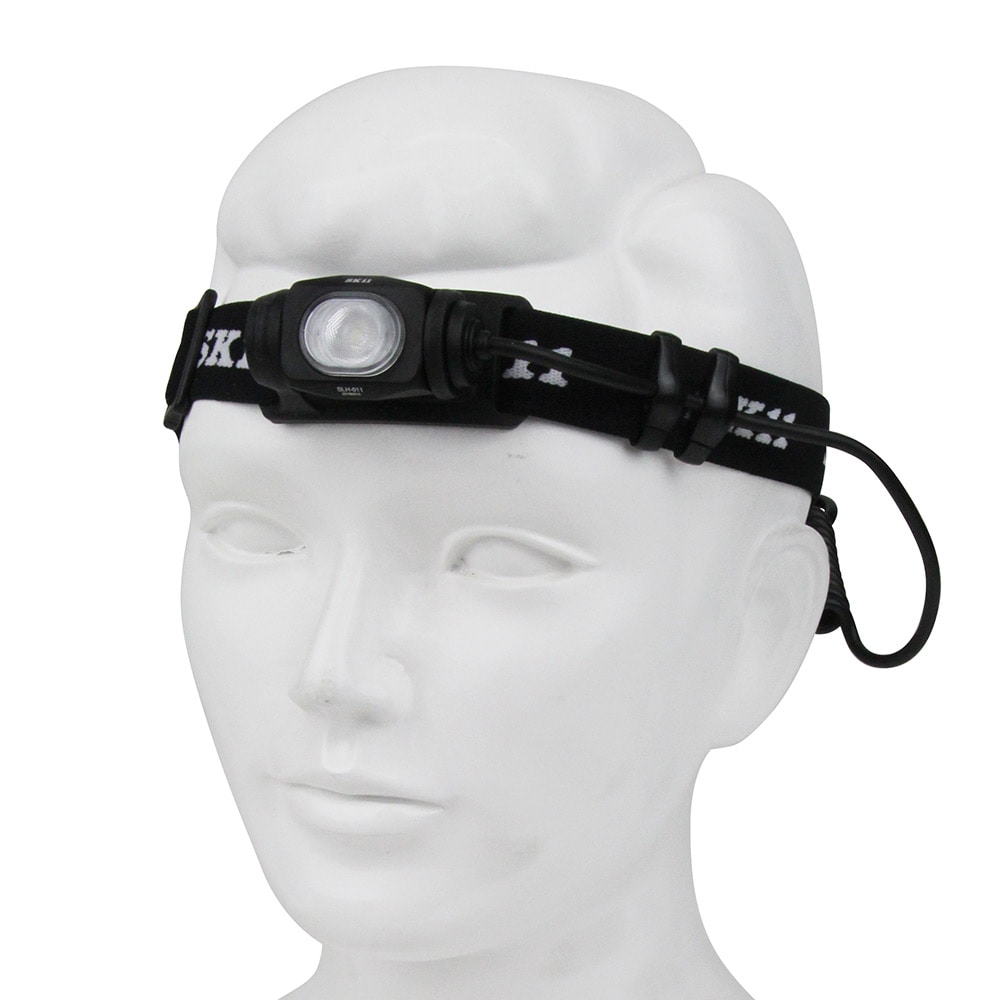 充電式LEDヘッドライト SLH-011 メーカー直送 ▼返品・キャンセル不可【他商品との同時購入不可】