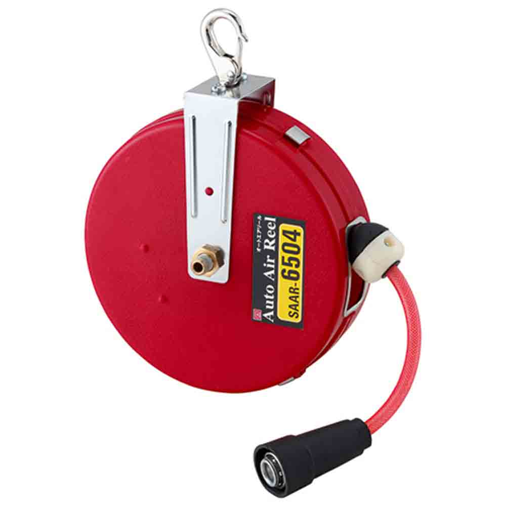 オートエアーリール65X4m SAAR-6504 メーカー直送 ▼返品・キャンセル不可【他商品との同時購入不可】