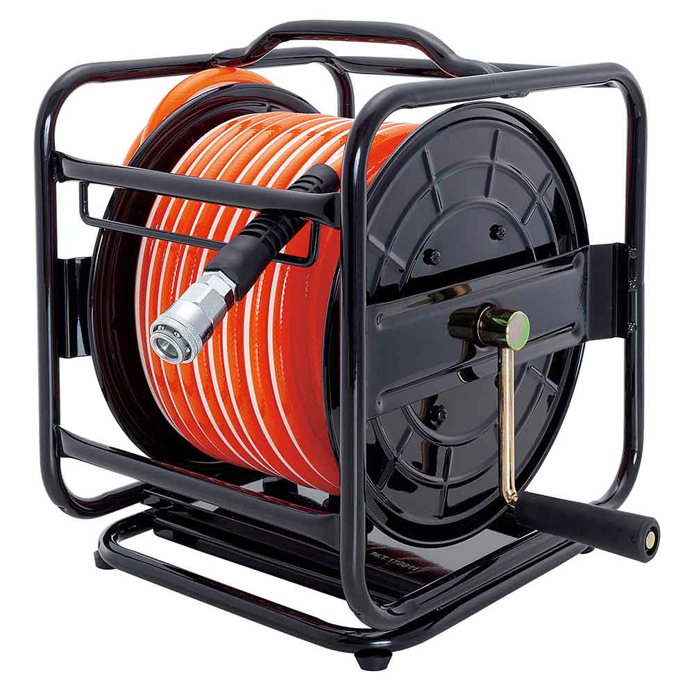 エアホースリール 回転25m EAR-825 メーカー直送 ▼返品・キャンセル不可【他商品との同時購入不可】