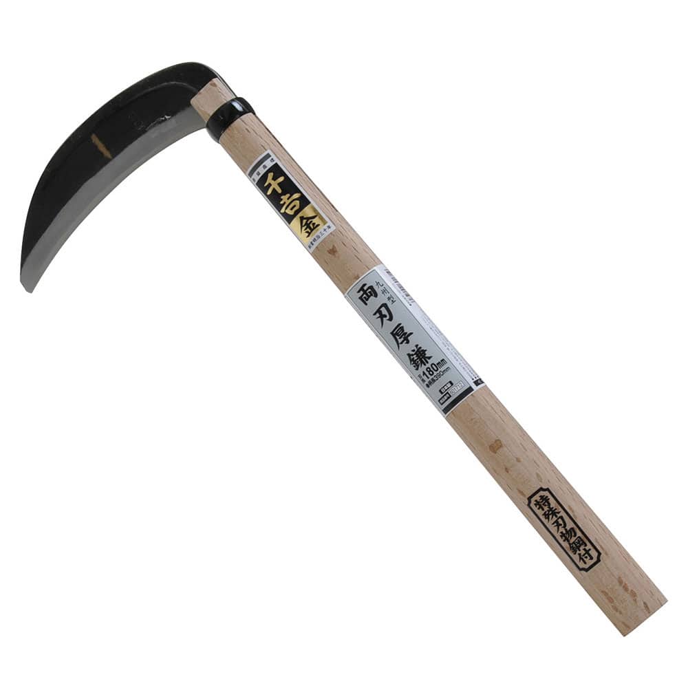 九州型厚鎌 180MM 【直送品】 返品・キャンセル・他商品と同時購入は不可
