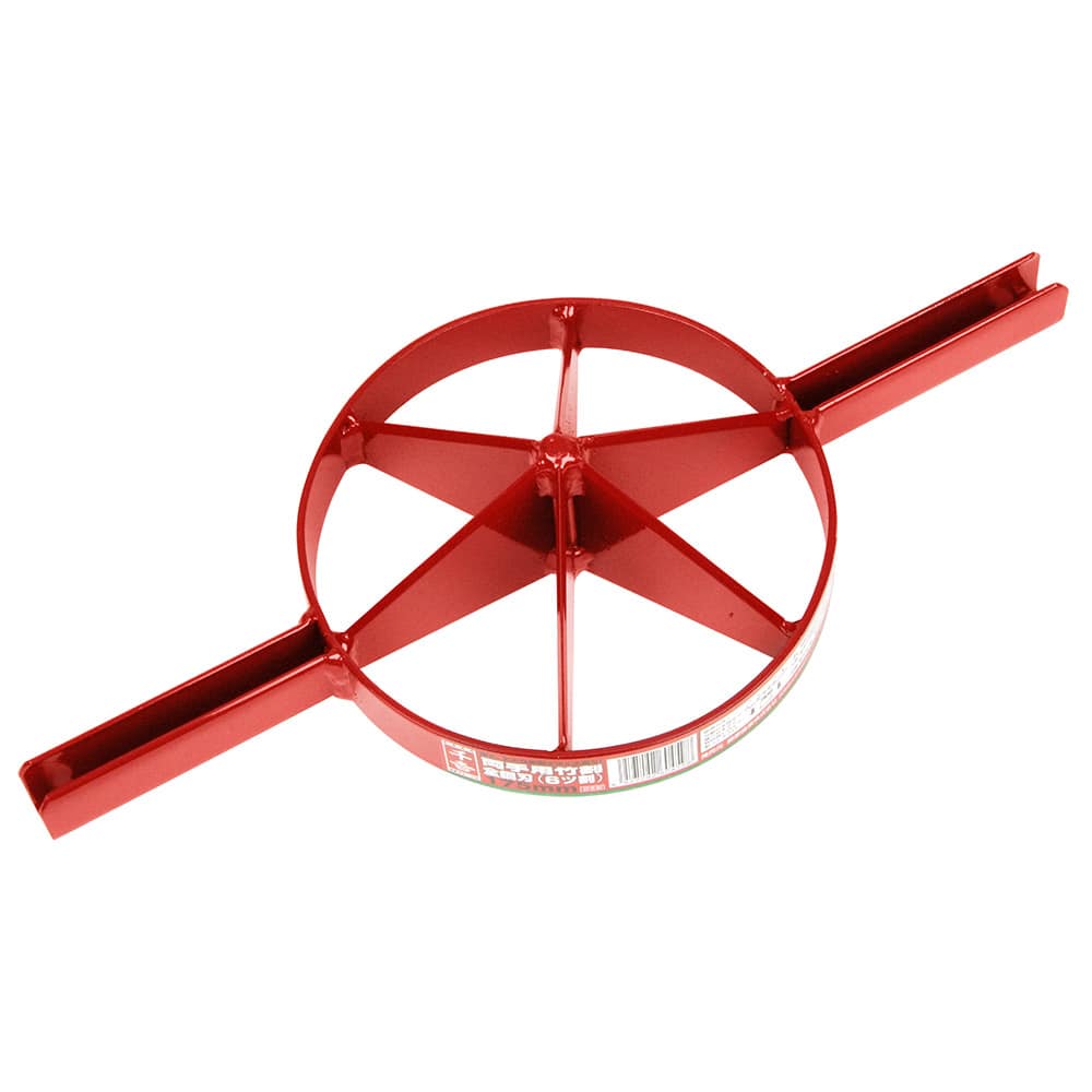 両手用竹割 全鋼刃 6割 175mm メーカー直送 ▼返品・キャンセル不可【他商品との同時購入不可】