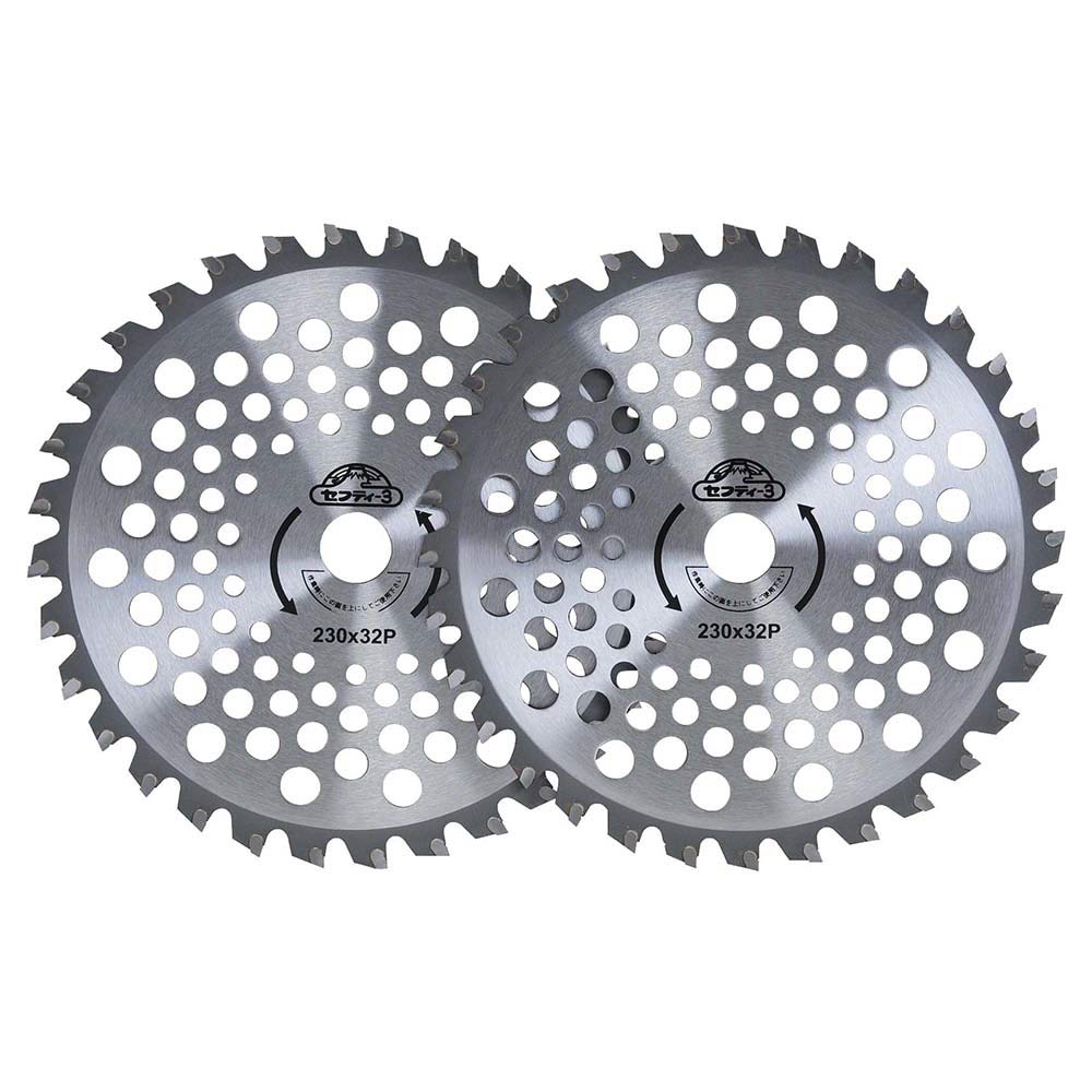 チップソー でかチップ2枚組 230MMX32P 【直送品】 返品・キャンセル・他商品と同時購入は不可