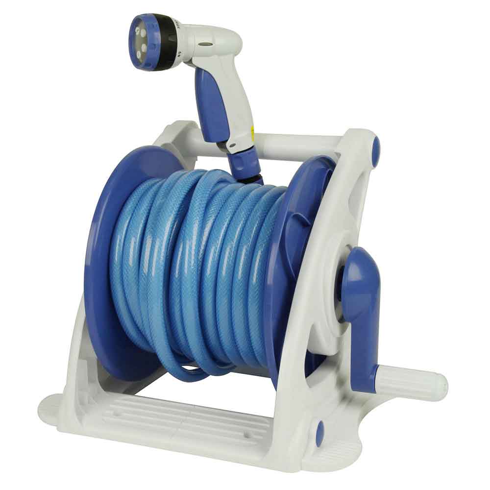 散水ホースリールセット20M SHR-20M メーカー直送 ▼返品・キャンセル不可【他商品との同時購入不可】