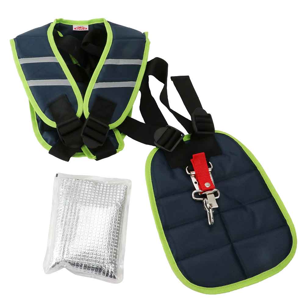 多機能防振肩掛けバンド KB-54ブルー メーカー直送 ▼返品・キャンセル不可【他商品との同時購入不可】