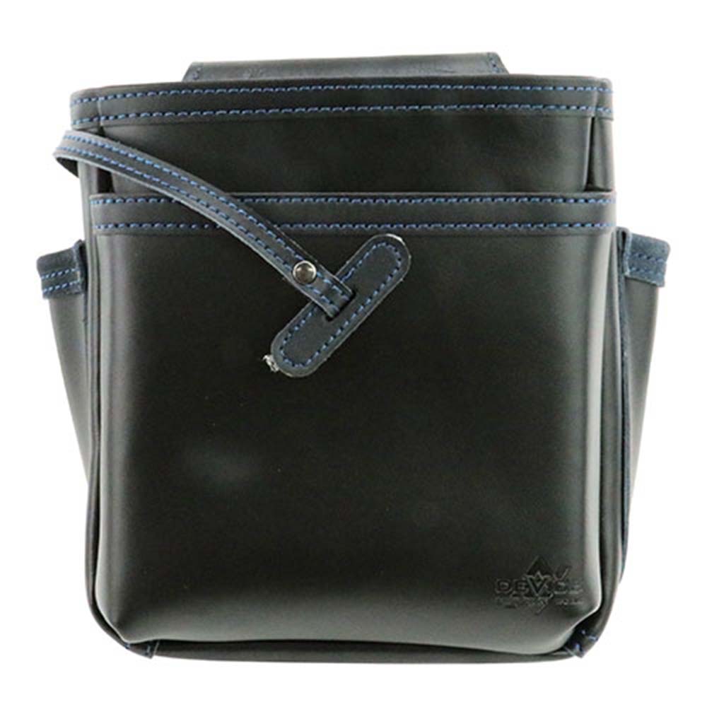 本革腰袋2段 DVC-KZ24 メーカー直送 ▼返品・キャンセル不可【他商品との同時購入不可】