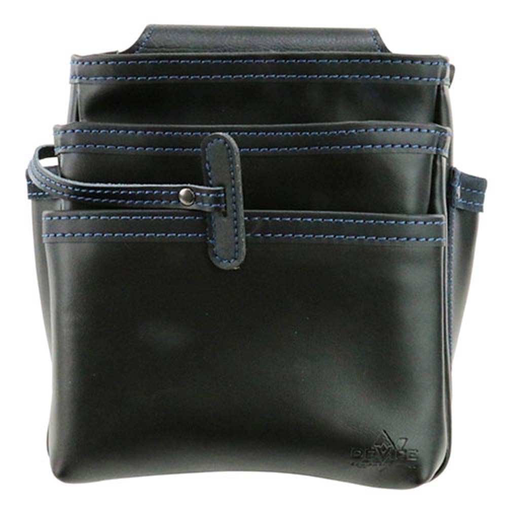 本革腰袋3段 DVC-KZ25 メーカー直送 ▼返品・キャンセル不可【他商品との同時購入不可】
