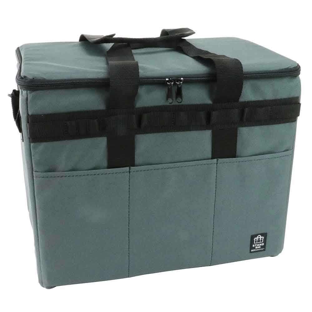 スタンドバッグ グレー STB2-430GR メーカー直送 ▼返品・キャンセル不可【他商品との同時購入不可】