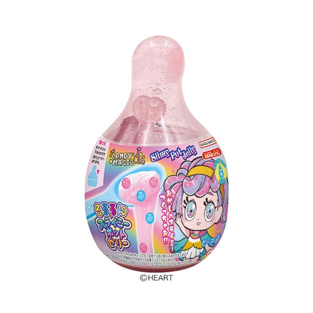 ハート るるるんスライミーポットゼリー 13g○色の選択不可 [6個セット]