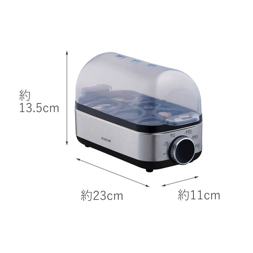 エッグスチーマー KES0402S メーカー直送 ▼返品・キャンセル不可[他商品との同時購入不可]