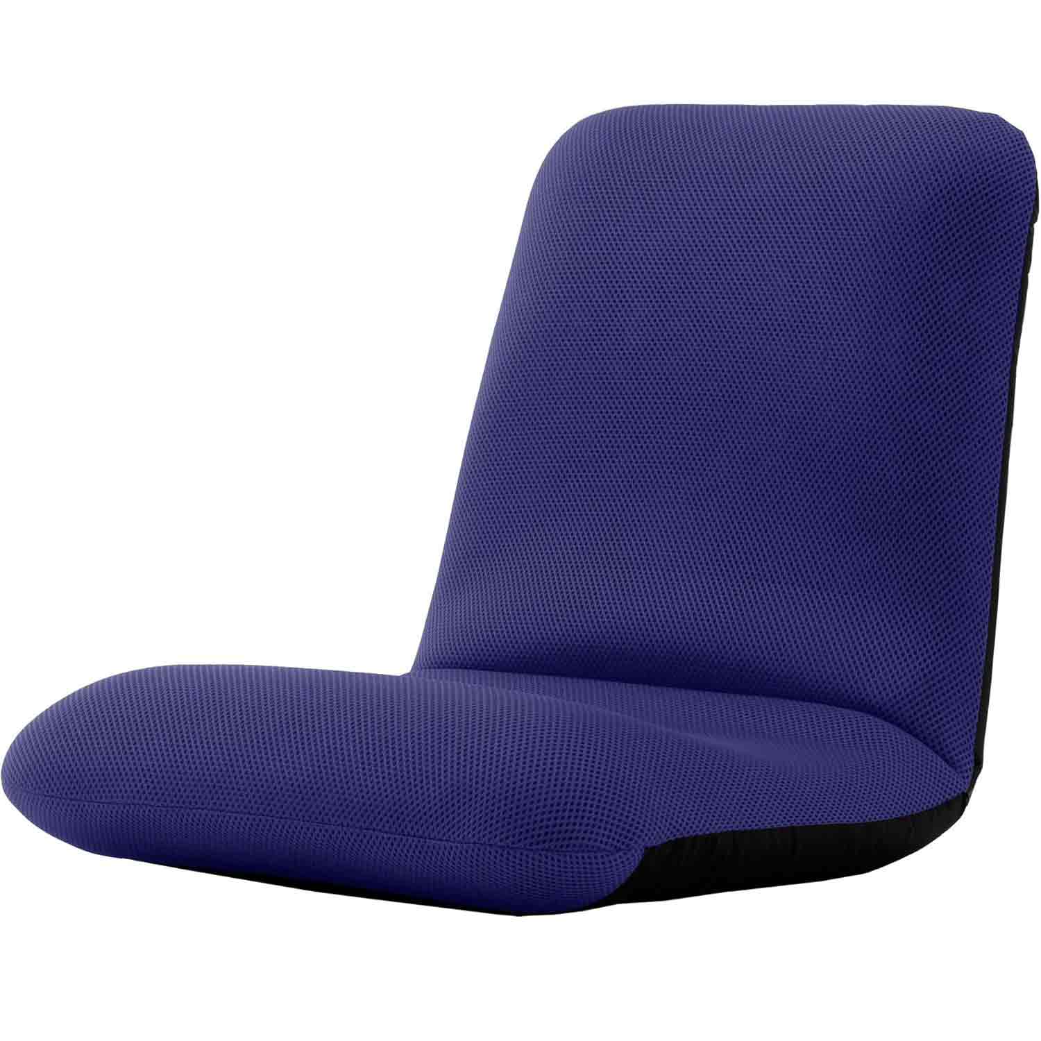 日本製 腰楽座椅子 和楽チェア M メッシュブルー 【直送品】 返品・キャンセル・他商品と同時購入は不可