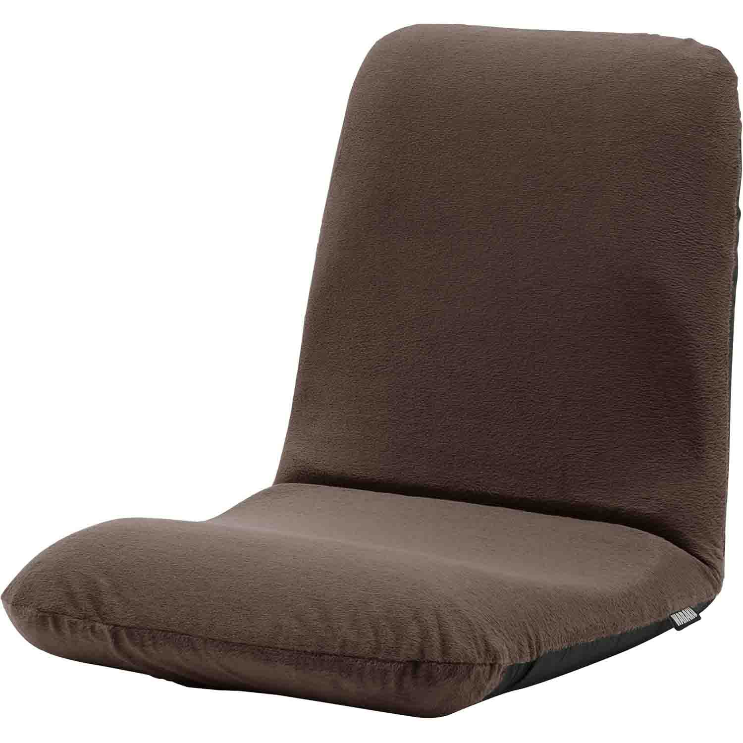 日本製 腰楽座椅子 和楽チェア M テクノブラウン 【直送品】 返品・キャンセル・他商品と同時購入は不可