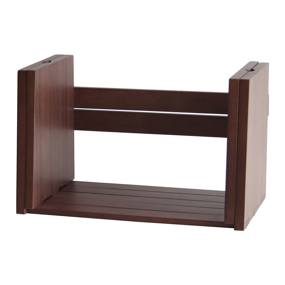 本立て ブックスタンド リブロ ILB-3072DBR メーカー直送 ▼返品・キャンセル不可【他商品との同時購入不可】